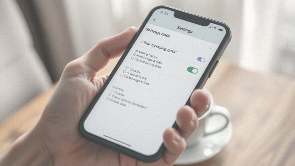 Jak usunąć historię przeglądania w telefonie?