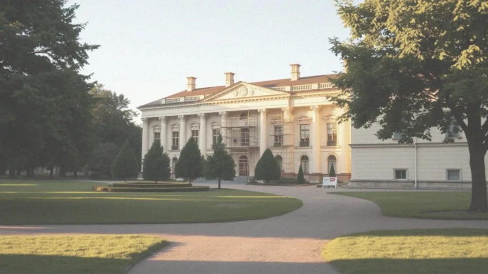 Jakie są przyszłe plany związane z pałacem w Guzowie?