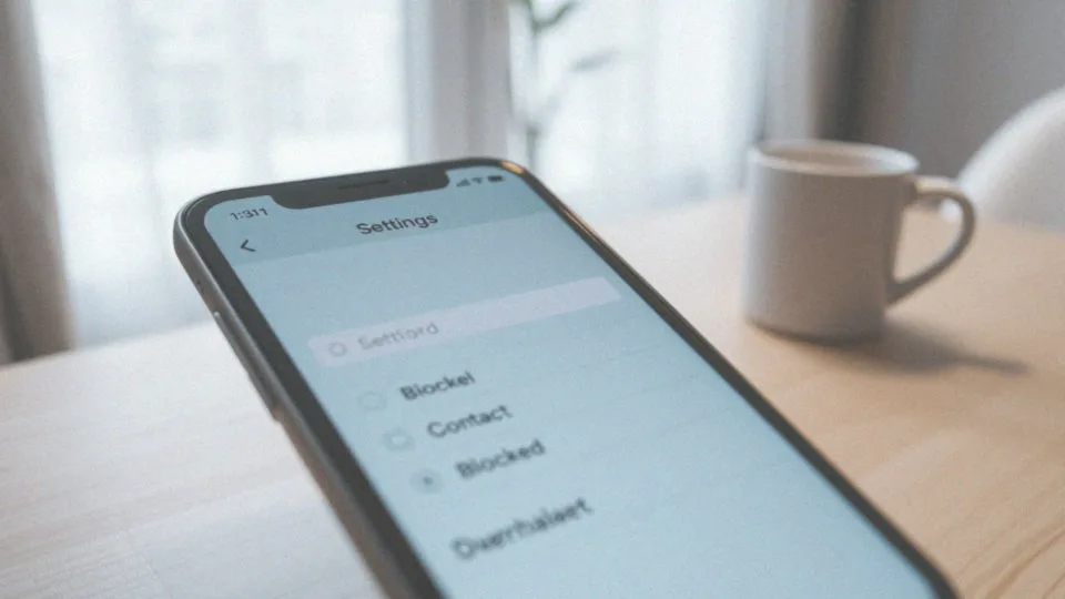 Co zrobić, gdy kontakt został zablokowany?