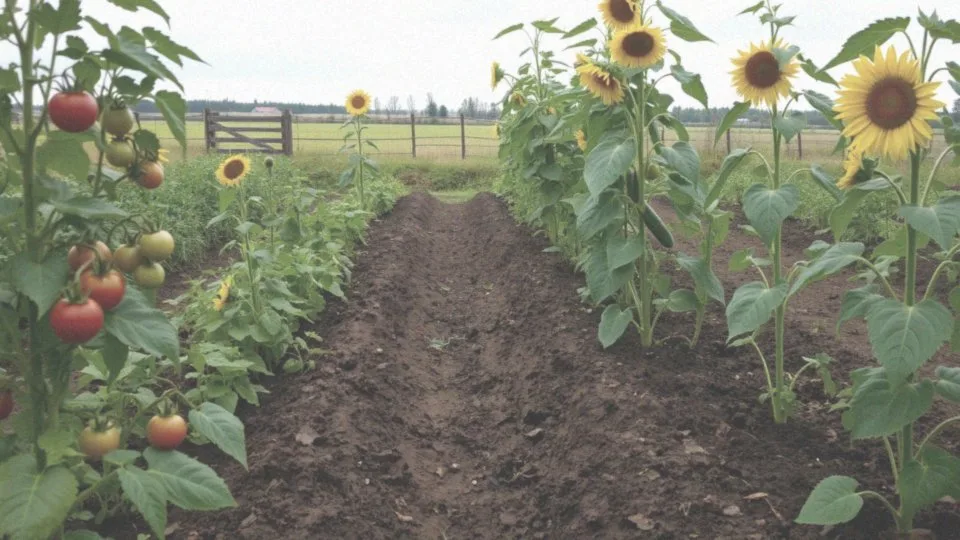 Jak zapewnić odpowiednią odległość między pomidorami a ogórkami?