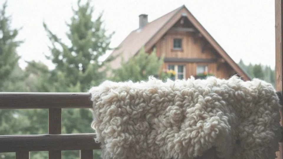Jak wietrzyć kołdrę z owczej wełny dla jej zachowania?