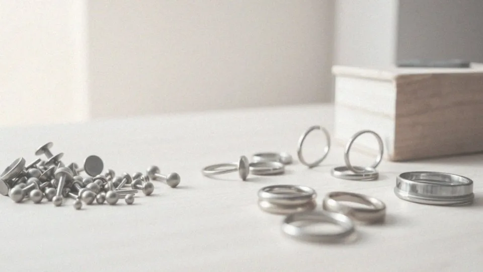 Jakie materiały kolczyków są bezpieczne dla zdrowia jamy ustnej?