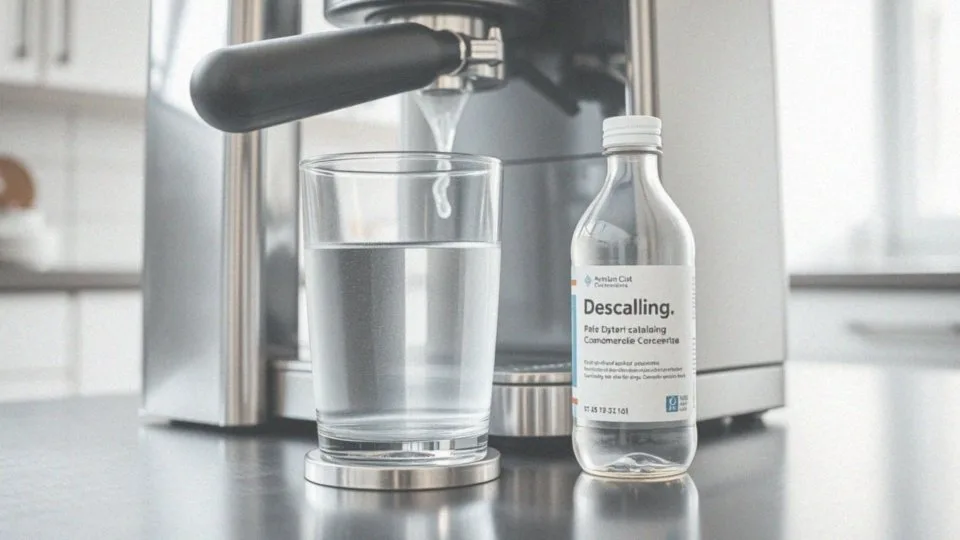 Jak przygotować roztwór do odkamieniania ekspresu?