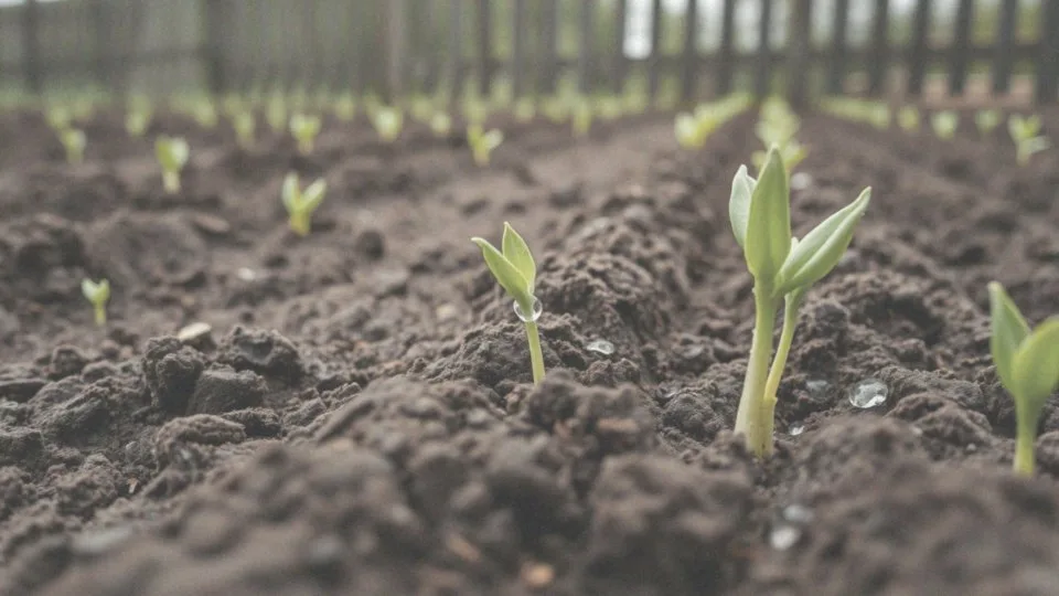 Co wpływa na czas wschodu fasolki szparagowej?