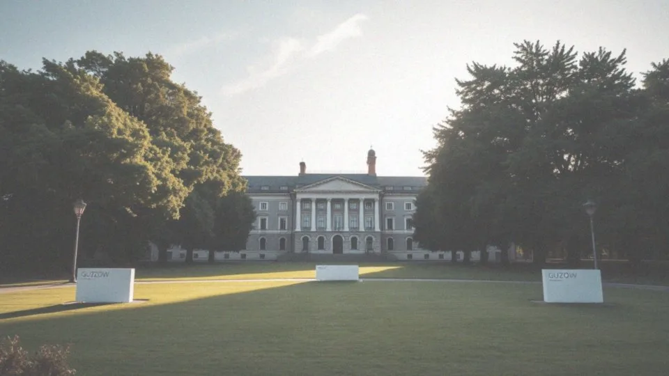 Jakie wydarzenia kulturalne odbywają się w pałacu w Guzowie?