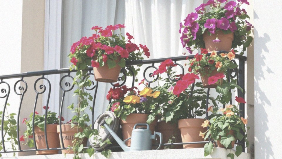 Jakie są wymagania dotyczące podlewania kwiatów na balkon?