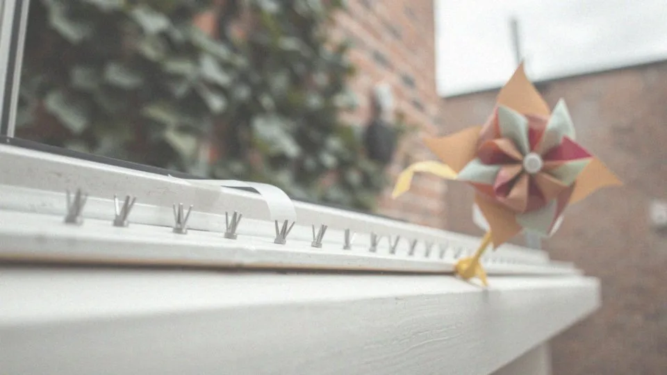 Jak odstraszyć ptaki z parapetu?