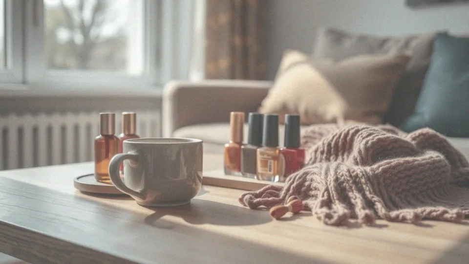 Jakie są sezonowe kolory odcieni jesieni dla paznokci?