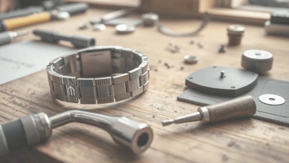 Jak usunąć ogniwa z bransolety zegarka?