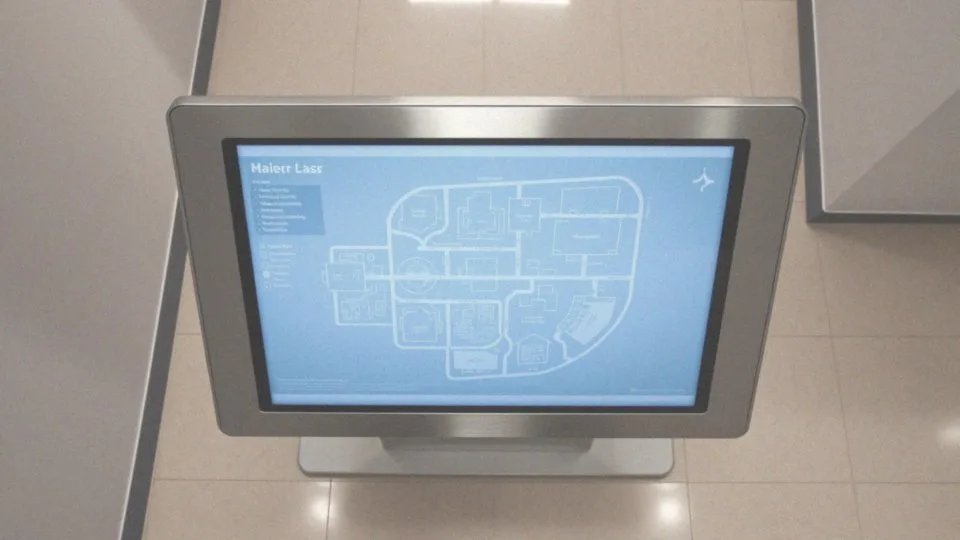 Jak korzystać z mapy szpitala do nawigacji po obiekcie?