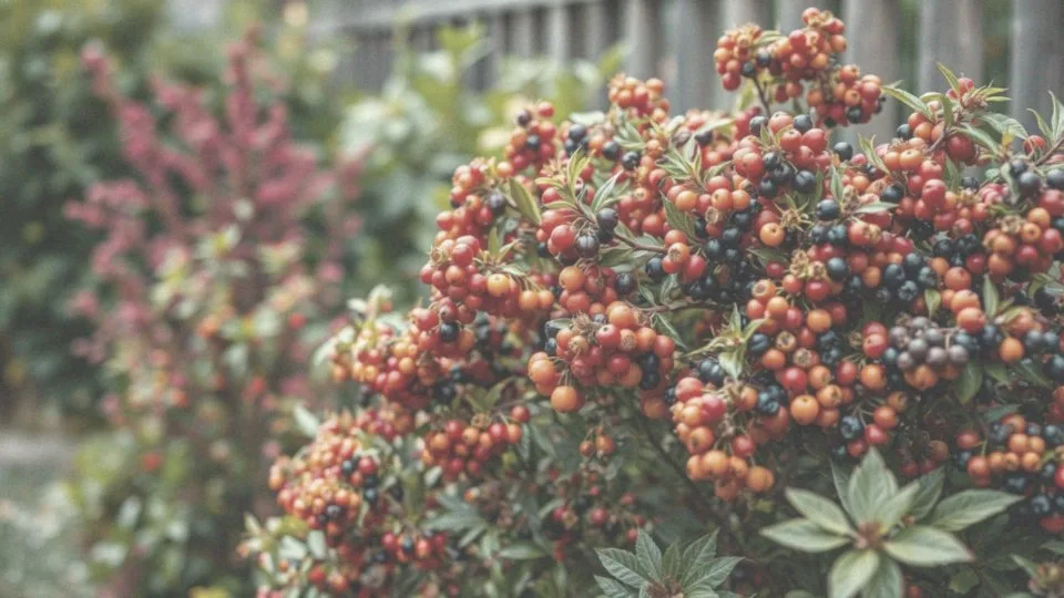 Jakie krzewy ozdobne przyciągają ptaki poprzez owoce?