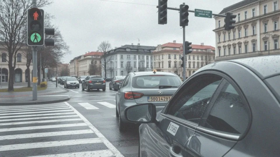 Czy wyprzedzanie na pasach ze światłami jest dozwolone?