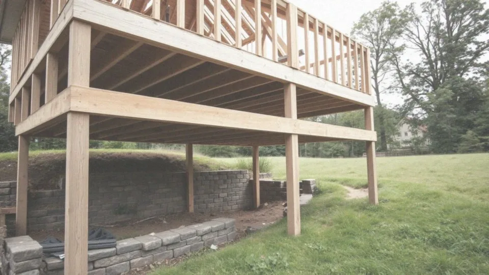 Jakie są techniki budowy tarasu na podwyższeniu?