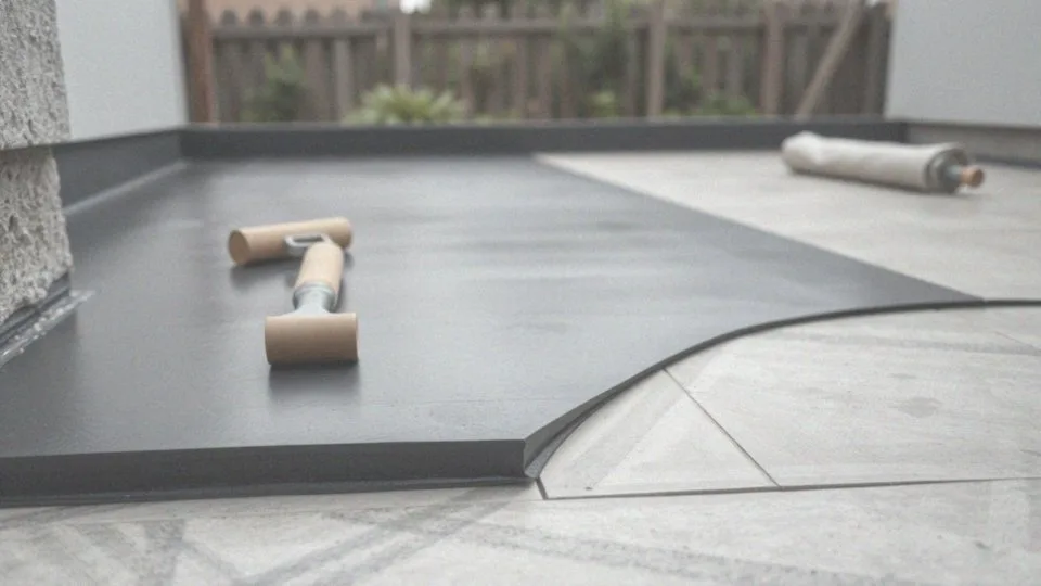 Jakie zabezpieczenia można zastosować, aby chronić taras przed zawilgoceniem?