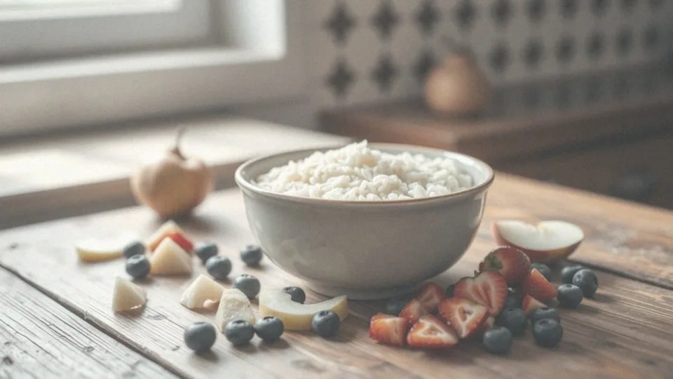 Jakie owoce można dodać do kleiku ryżowego?