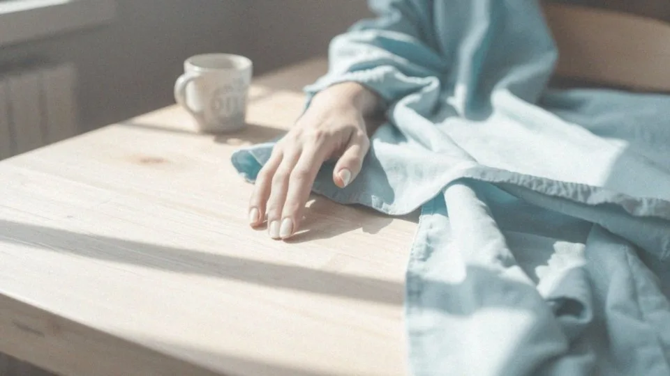 Czy białe paznokcie dobrze wyglądają z niebieską sukienką?