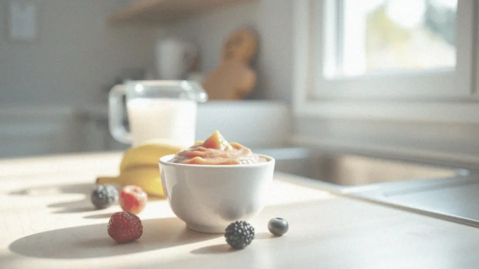 Co zawiera zdrowy koktajl owocowy dla niemowlaka?