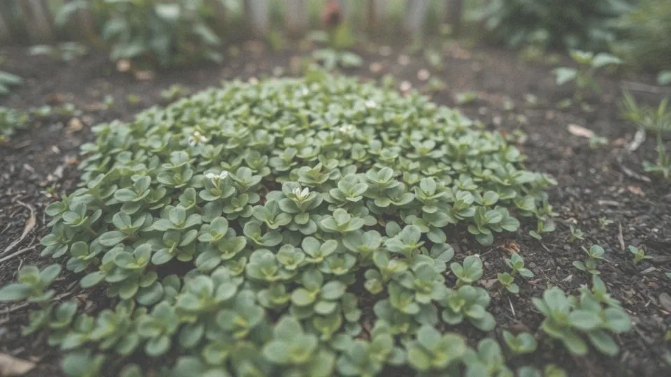 Jak gęsto sadzić golterię rozesłaną?