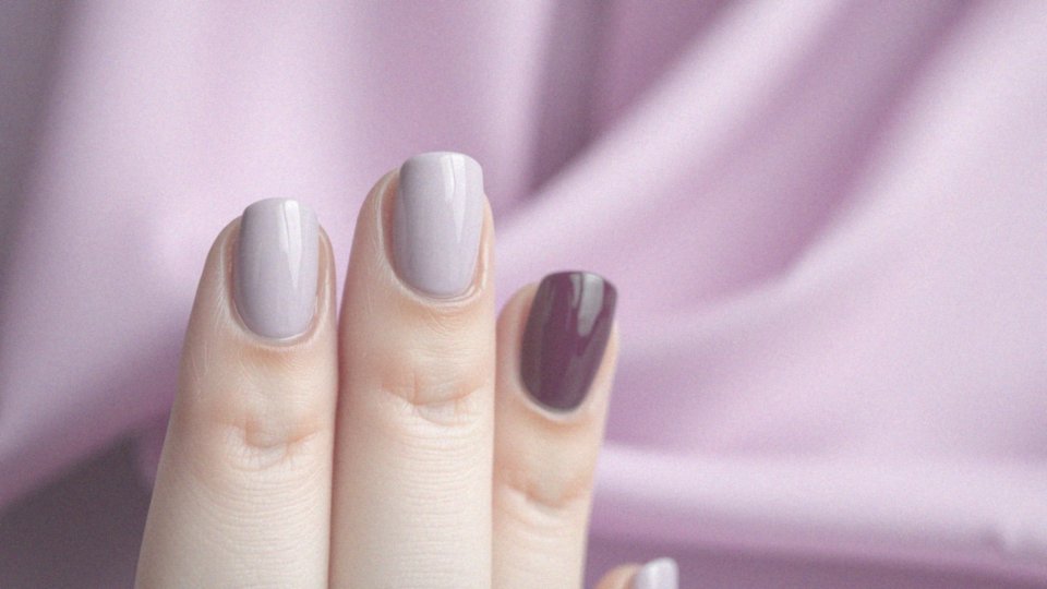 Co to jest efekt ombre w kontekście paznokci do fioletowej sukienki?