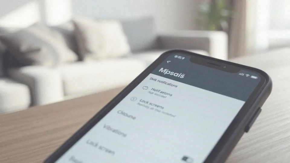 Jak sprawdzić ustawienia powiadomień SMS?