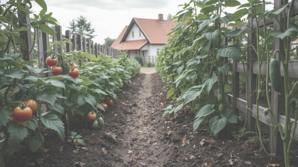 Co się dzieje, gdy sadzimy pomidory obok ogórków?