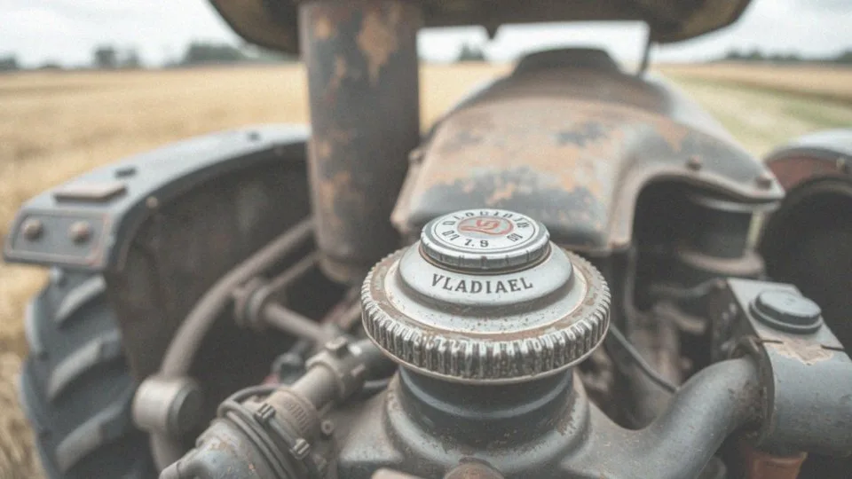 Gdzie znajduje się wlew oleju w Władimircu T-25?