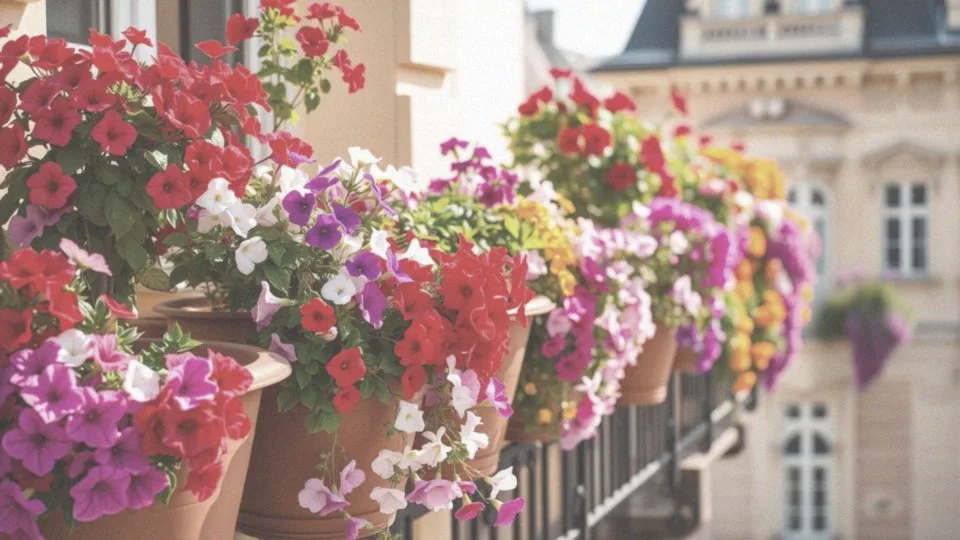 Jakie gatunki kwiatów balkonowych są najlepsze na lipiec?