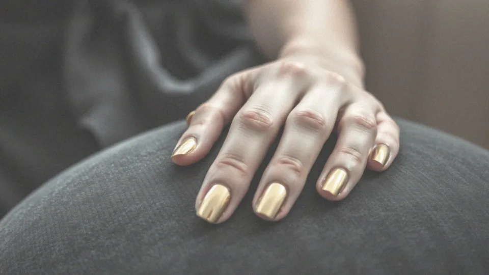 Kiedy warto postawić na metaliczne paznokcie do czarnej sukienki?