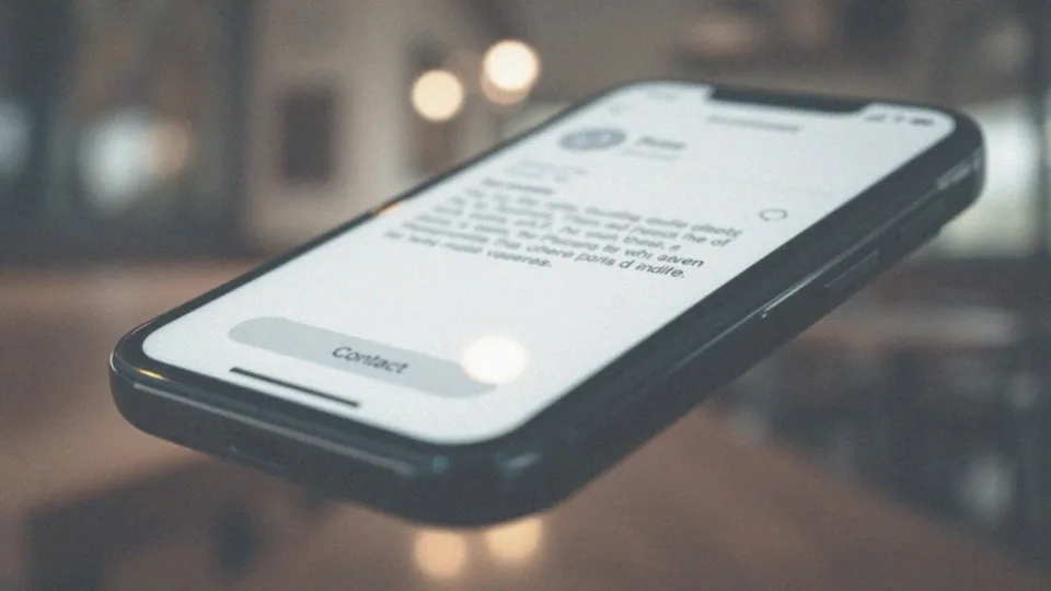 Jak znaleźć przycisk 'adres e-mail' w biografii profilu?