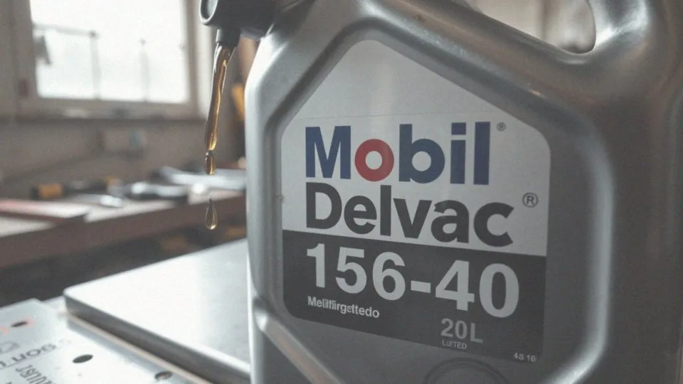 Mobil Delvac 15W-40 – właściwości i zastosowanie oleju silnikowego