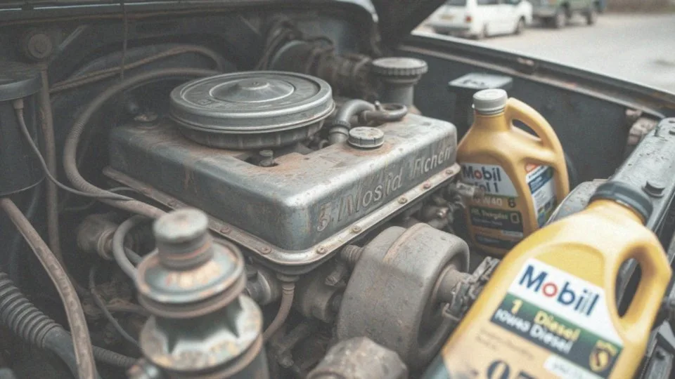 Olej Mobil 10W40 Diesel – właściwości, zastosowanie i korzyści