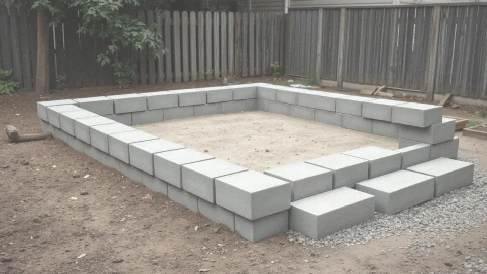 Taras z bloczków fundamentowych – zalety, wady i budowa krok po kroku